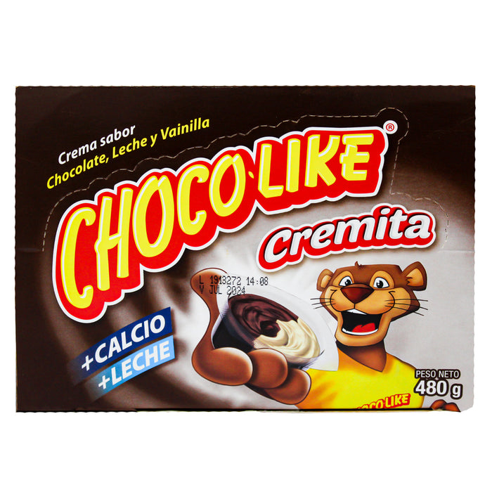 Chocolike Cremita Chocolate Leche Y Vanilla X 10G