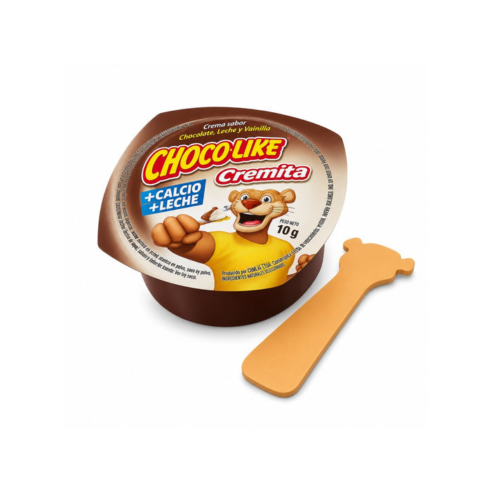 Chocolike Cremita Chocolate Leche Y Vanilla X 10G