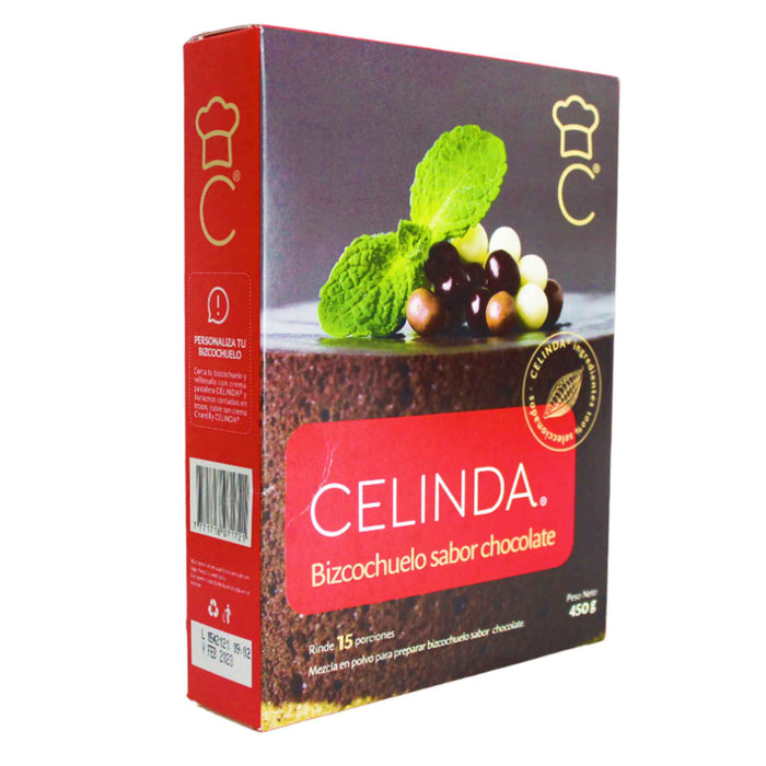 Celinda Mezcla En Polvo Para Preparar Bizcocho Chocolate X 450G