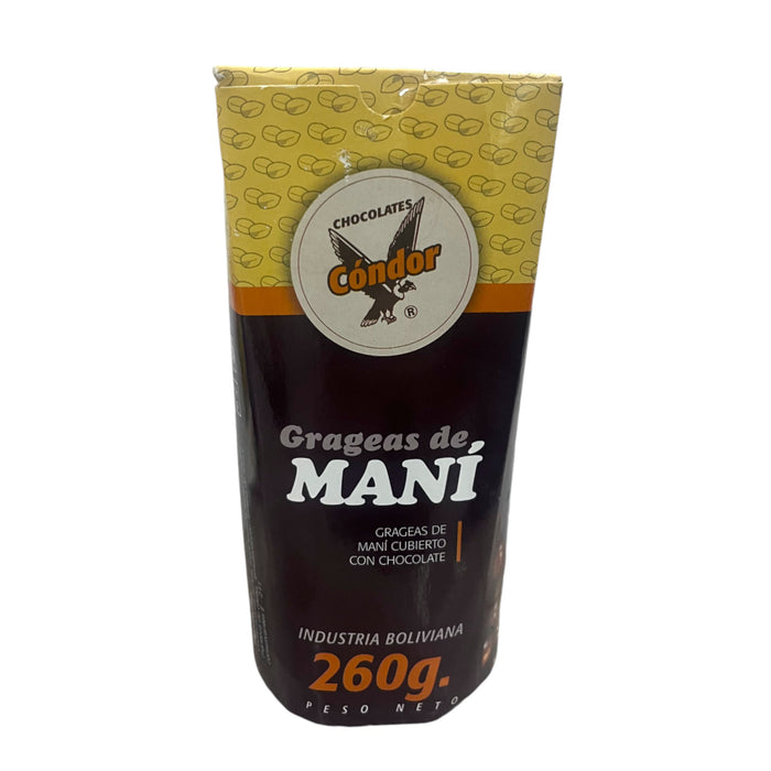 Grageas De Maní Cubiertas Con Chocolate X 260G