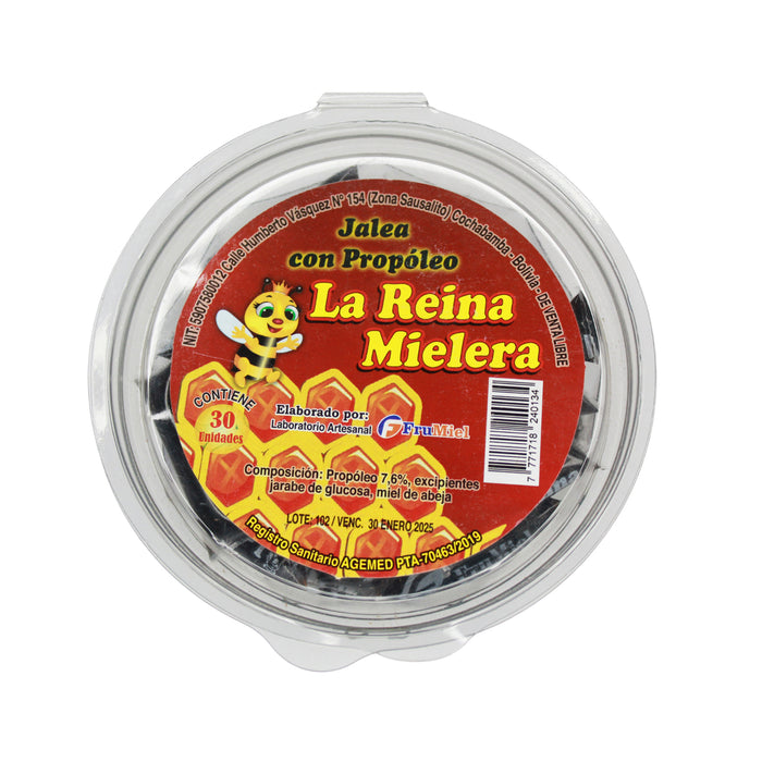 Jalea Con Propoleo La Reina Mielera Envase X 30 Sachet