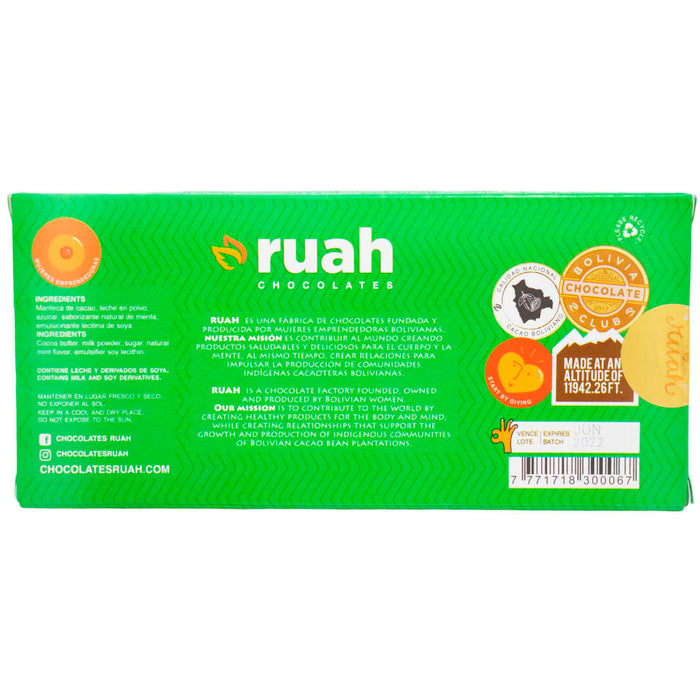 Ruat Chocolate Blanco Sabor A Menta X 60G