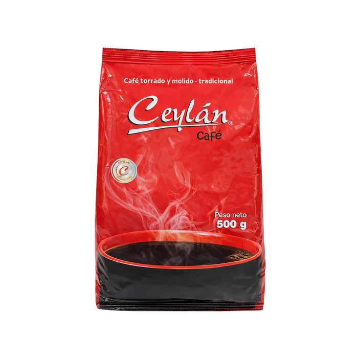 Café Torrado Y Molido Ceylan Tradicional Bolsa X 500G
