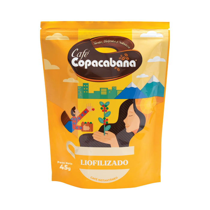Copacabana Café Liofilizado Doypack X 45G