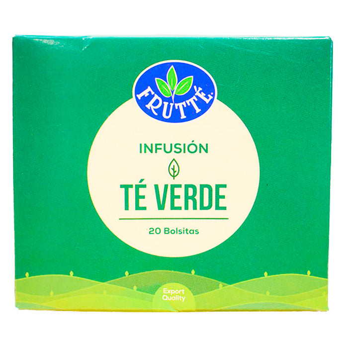 Infusión Frutté Té Verde X 20 Unidades