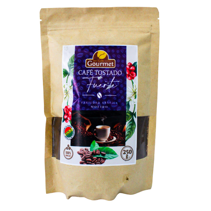 Cafe Gourmet Tostado Fuerte X 250G