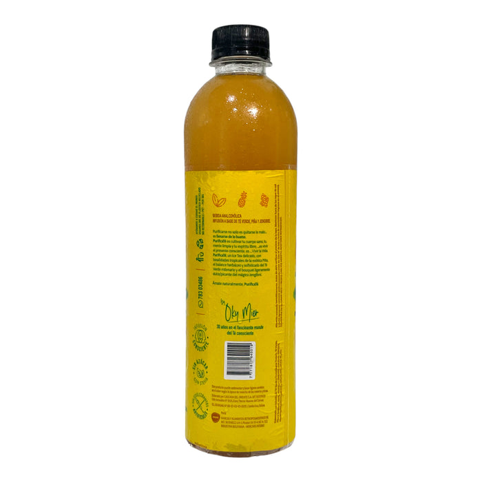 Te Frio Amate Sabor Te Verde Piña Jengibre Con Stevia X 500Ml