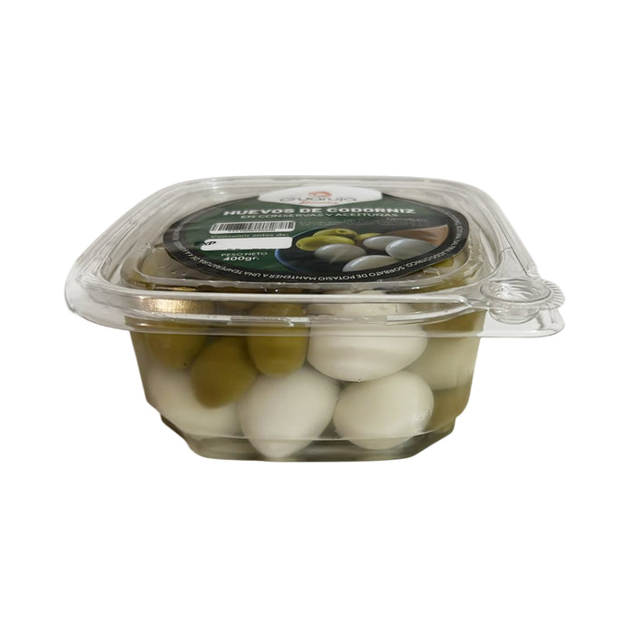 Huevos De Codorniz Guaruja En Conserva Y Aceitunas X 400G