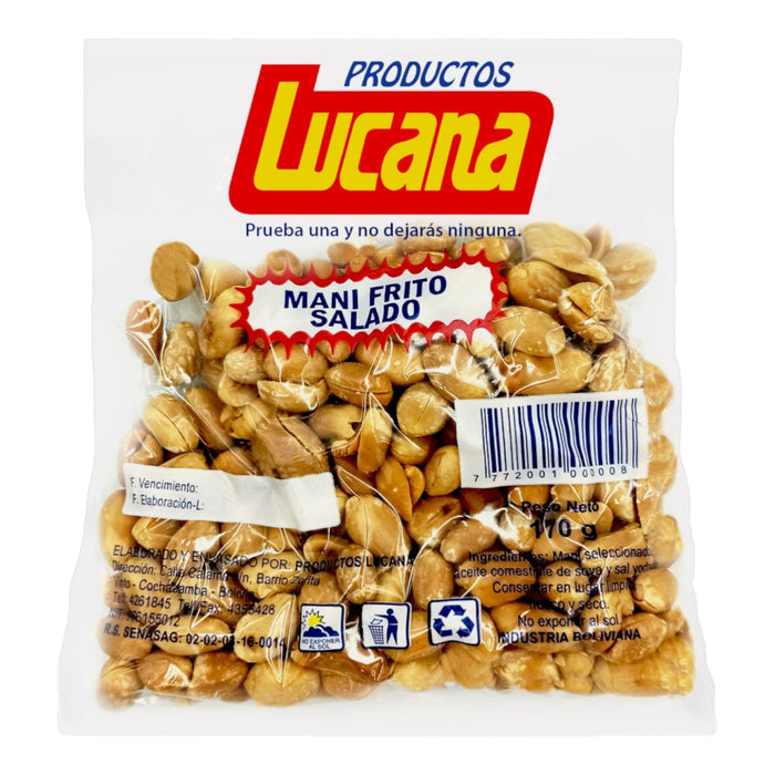 Mani Frito Salado Lucana X 170G