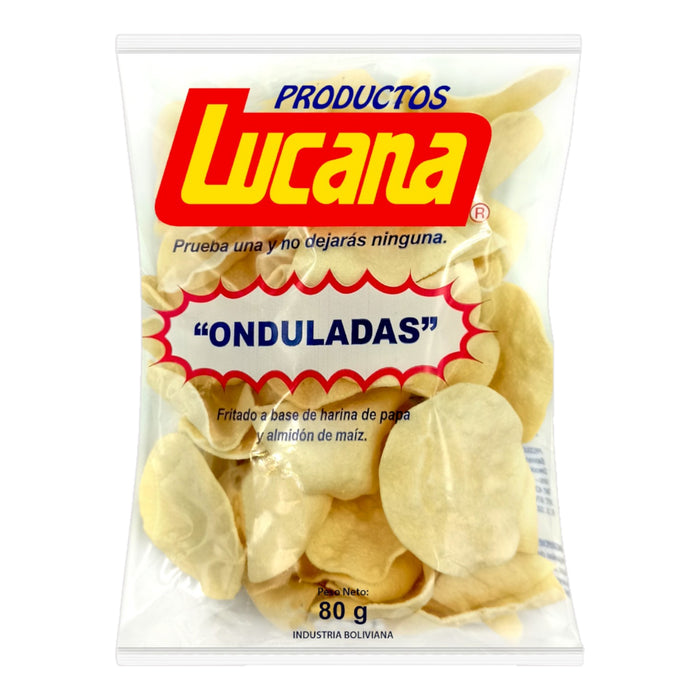 Papas Fritas Lucana Ondulada X 75G