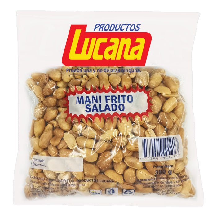 Mani Frito Salado Lucana X 390G