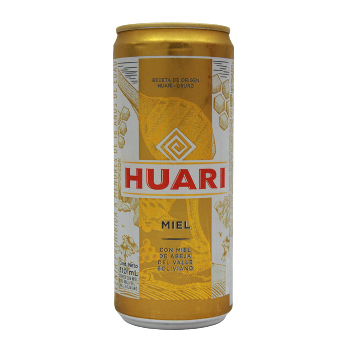 Huari Cerveza Miel Lata X 310Ml