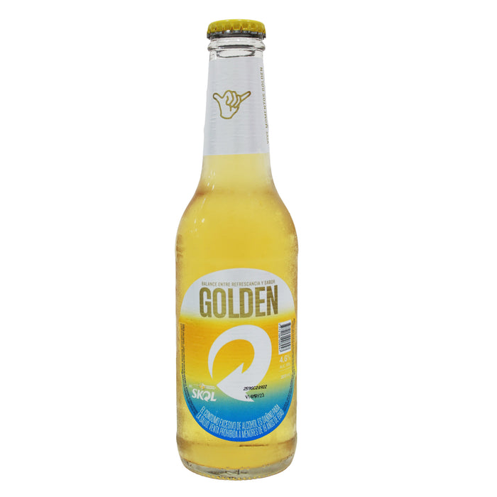 Golden Skol Cerveza Botella X 300Ml