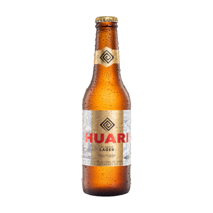 Cerveza Huari Lager Cerveza Botella X 300Ml