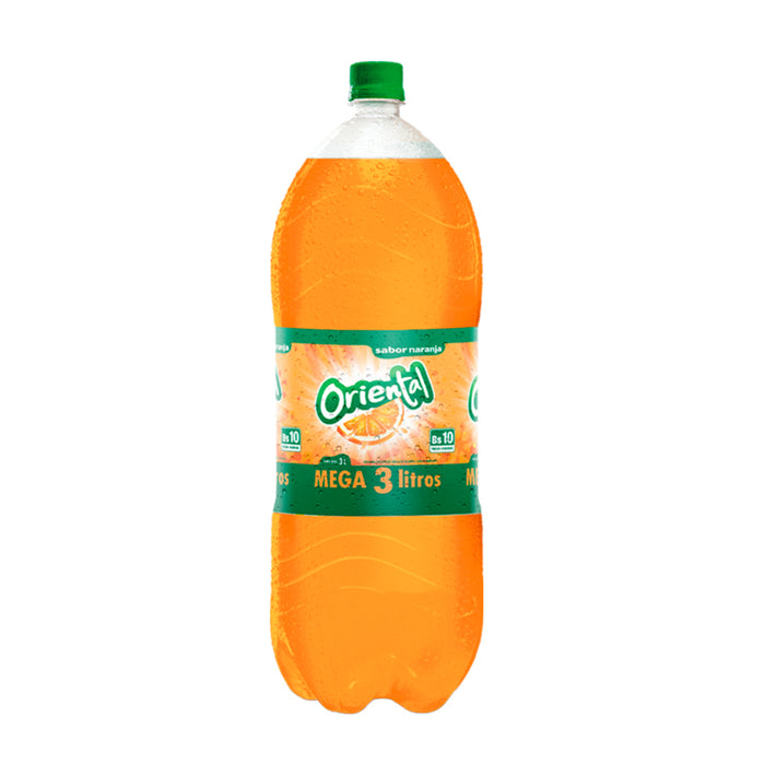 Oriental X 3 Lt Sabor Naranja