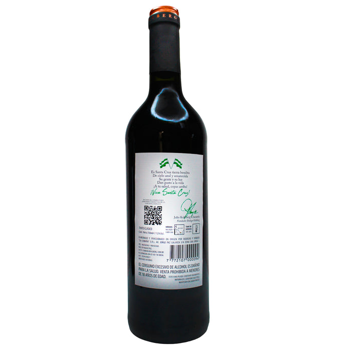 Kohlberg Clasico Vino Tinto X 700Ml