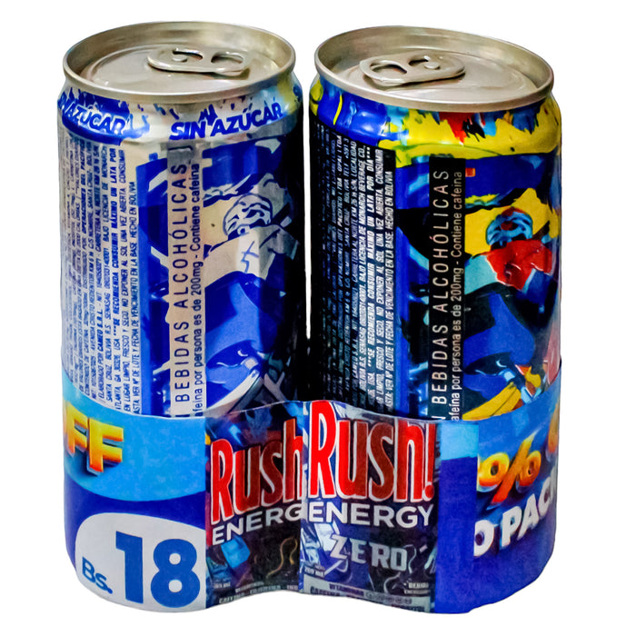 Multipack Energizante Rush Energy Y Rush Energy Zero X 2 Unidades (269Ml C/U)