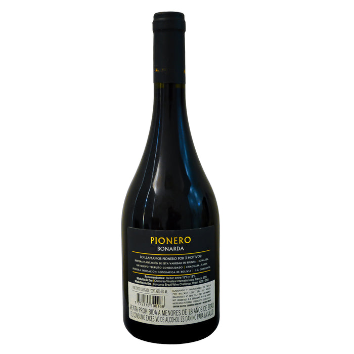 Aranjuez Vino Tinto Pionero Bonarda X 750Ml