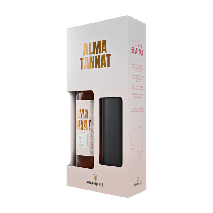 Vino Rose Pack Alma Tannat Aranjuez+Neceser