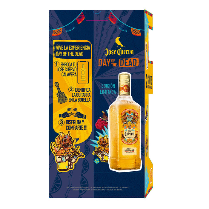 Pack Ron Jose Cuervo Especial Reposado X 750Ml + 2 Shots