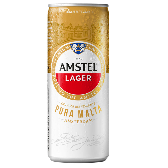 Amstel Lager Cerveza Lata X 310Ml