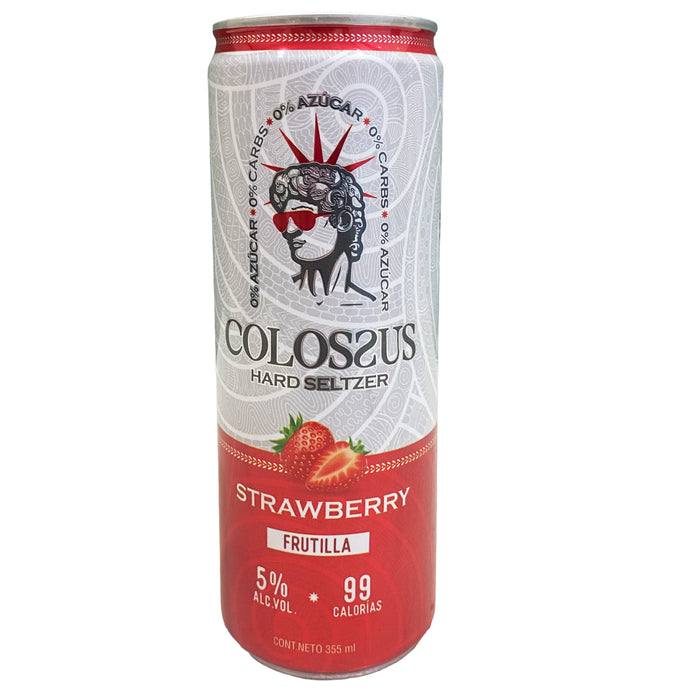 Colossus Hard Seltzer Sabor Frutilla X 355Ml