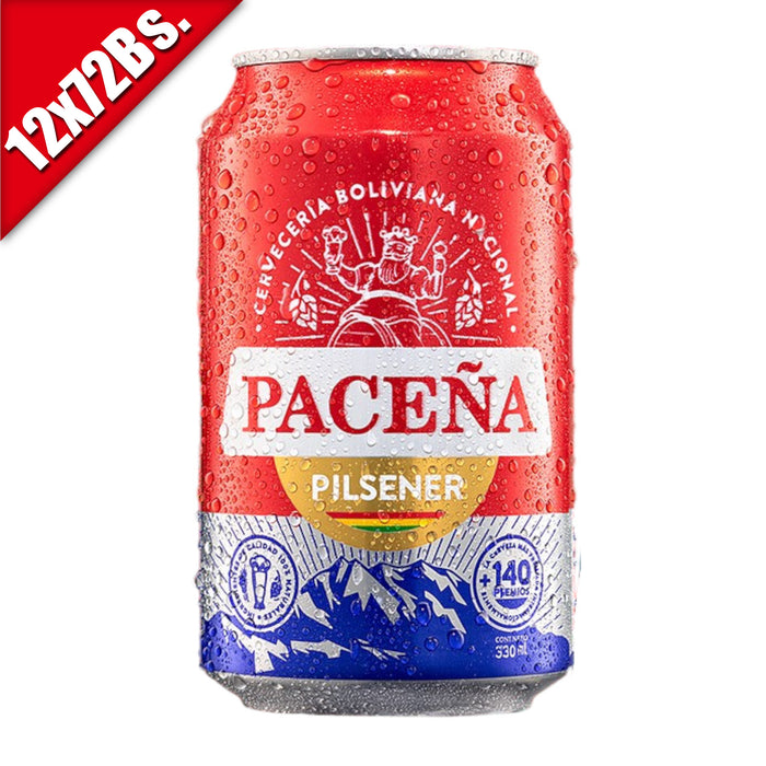 Cerveza Paceña Pilsener Lata X 330Ml
