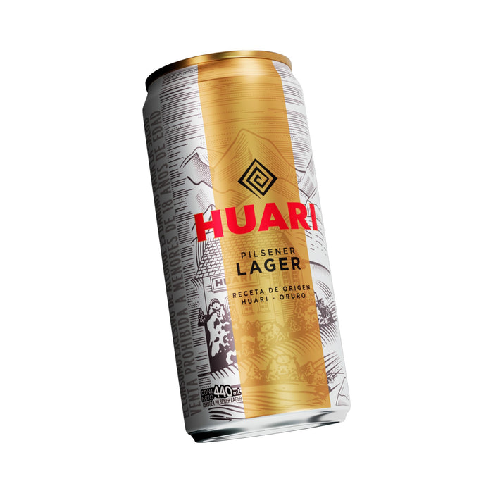 Cerveza Huari Lata X 440Ml