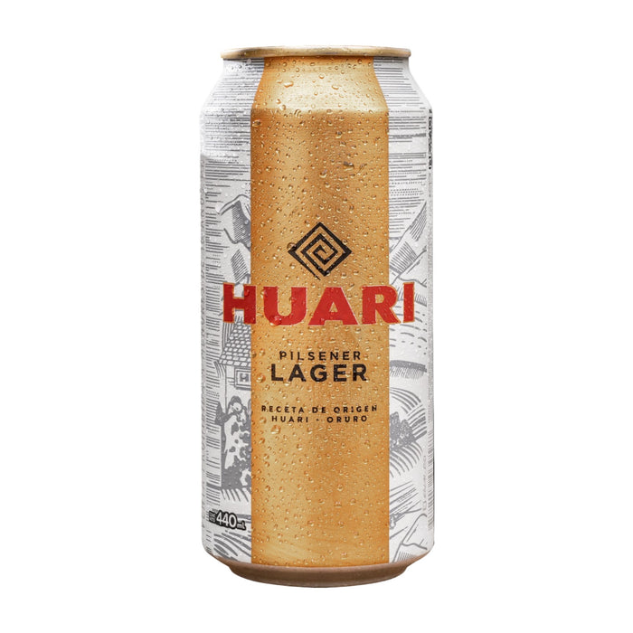 Cerveza Huari Lata X 440Ml