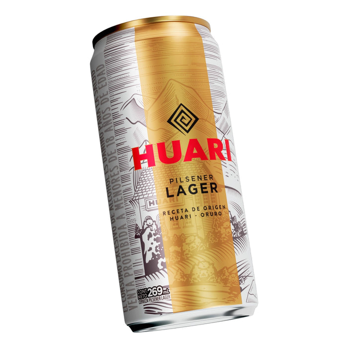 Cerveza Huari Lata X 269Ml