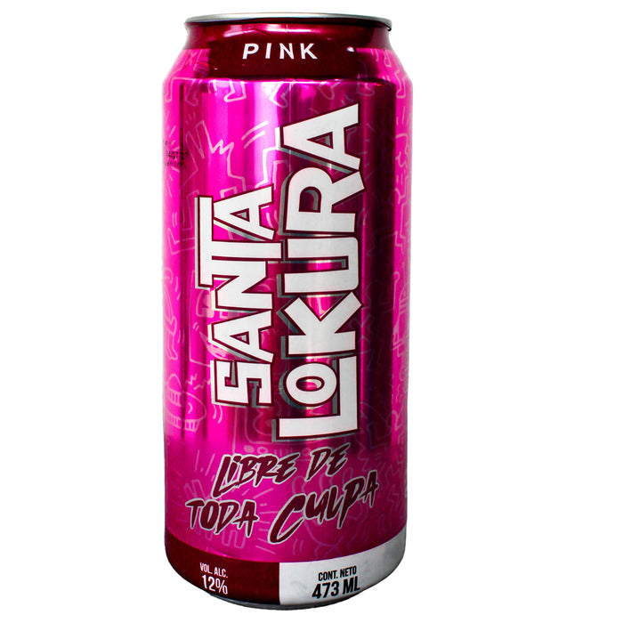 Santa Lokura Pink Sabor Frambuesa X 473Ml