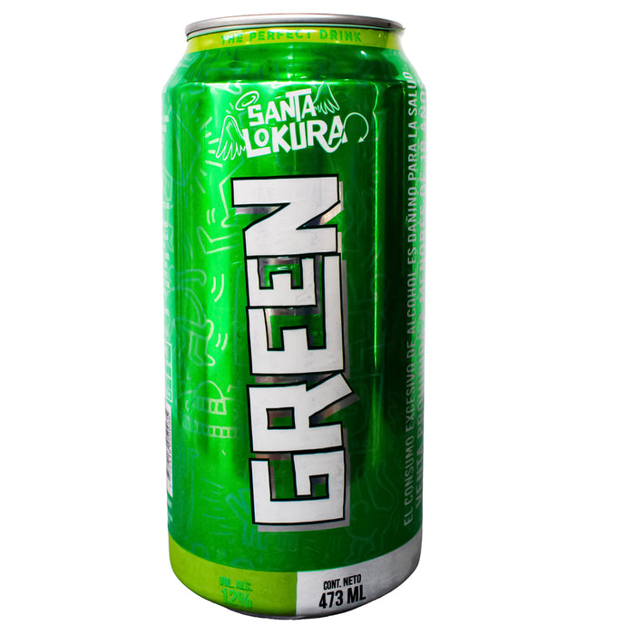 Santa Lokura Green Sabor Manzana X 473Ml