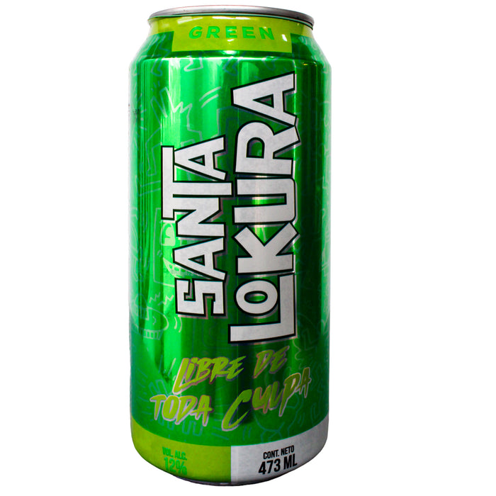 Santa Lokura Green Sabor Manzana X 473Ml