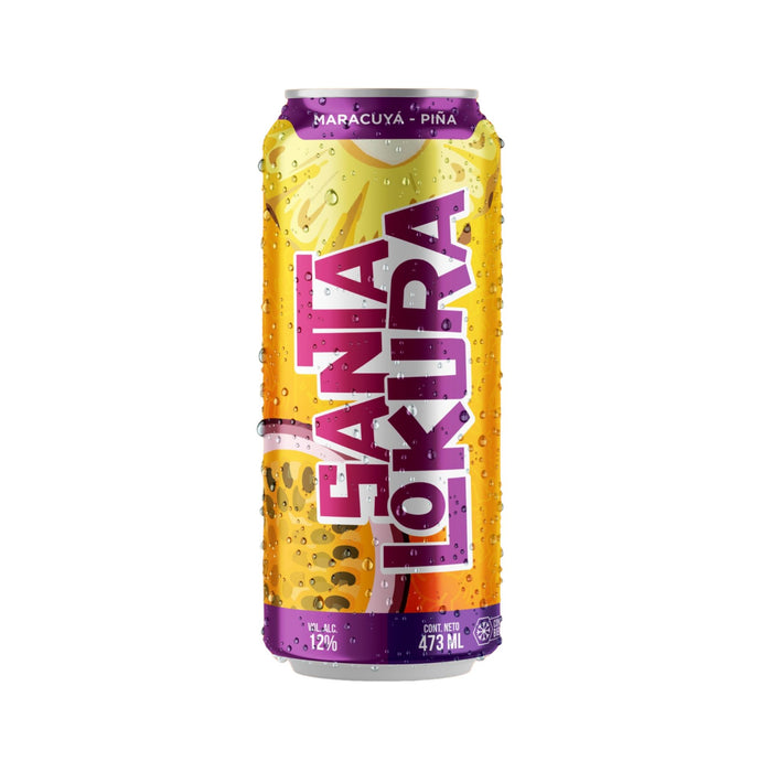 Santa Lokura Sabor Maracuya Piña Lata X 473Ml