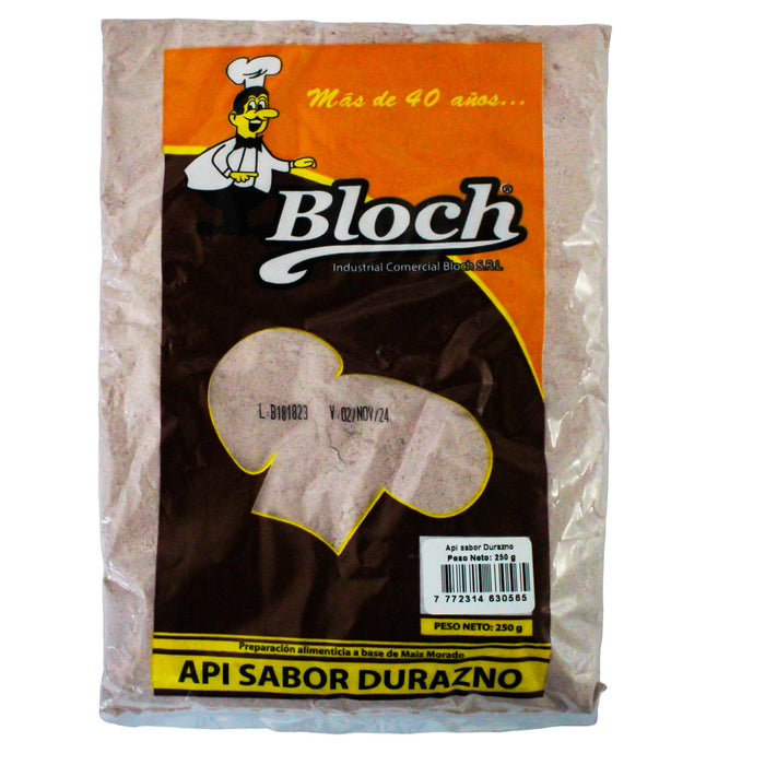 Bloch Api Bolsa Sabor Durazno X 250G