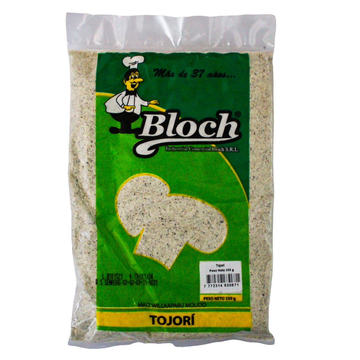 Tojori Maíz Willkaparu Molido Bloch Bolsa X 350G — Amarket