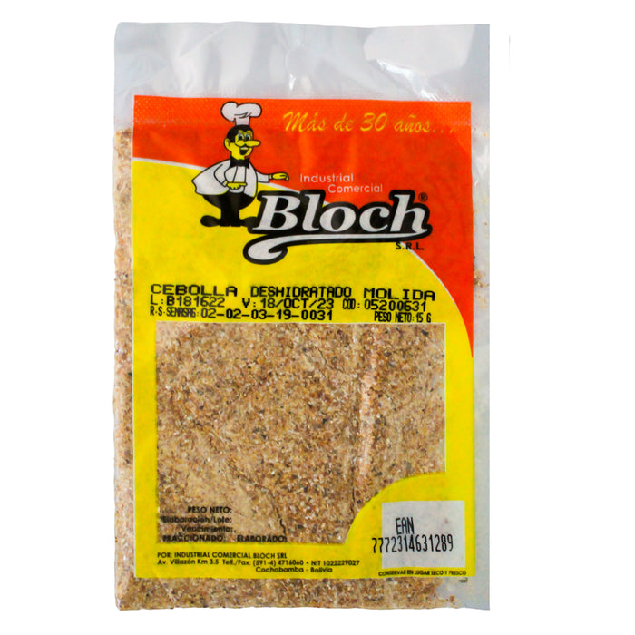 Bloch Cebolla Deshidratada Molida X 15G