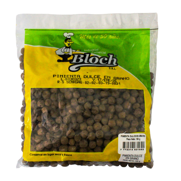 Bloch Pimienta Dulce En Grano Bolsa X 150G