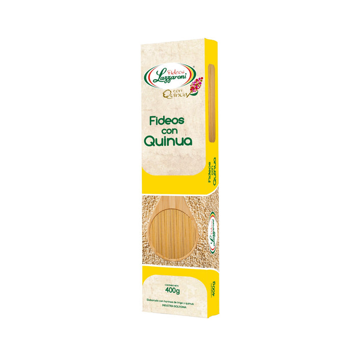Fideos Largos Lazzaroni Con Quinua X 400G