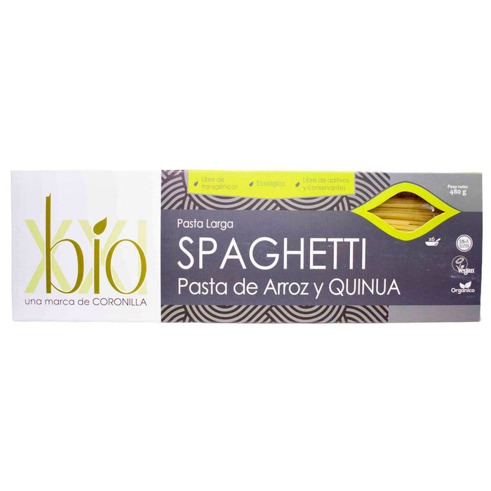 Bio Xxi Spaguetti Pasta De Arroz Quinua X 480G