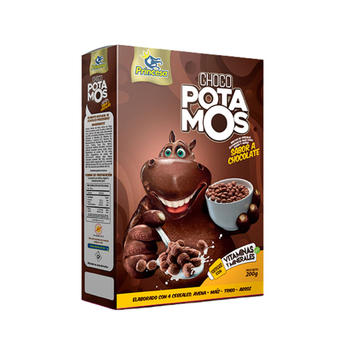 Cereal Princesa Chocopotamos X 200G