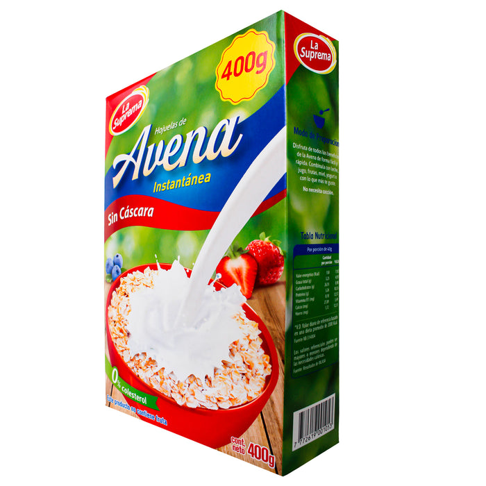 La Suprema Avena Instantanea X 400G