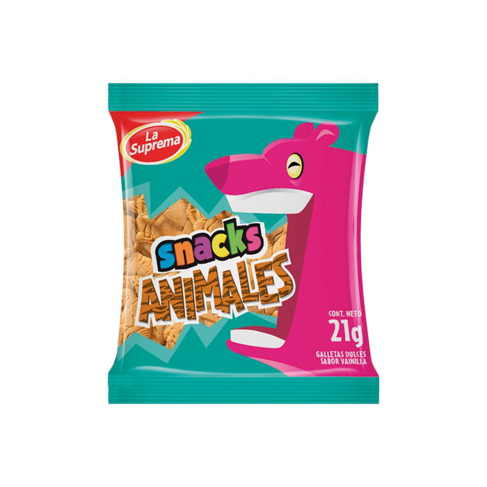 Snacks Animales La Suprema X 21G