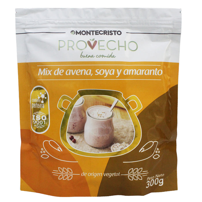 Provecho Mix De Avena Soya Y Amaranto X 300G