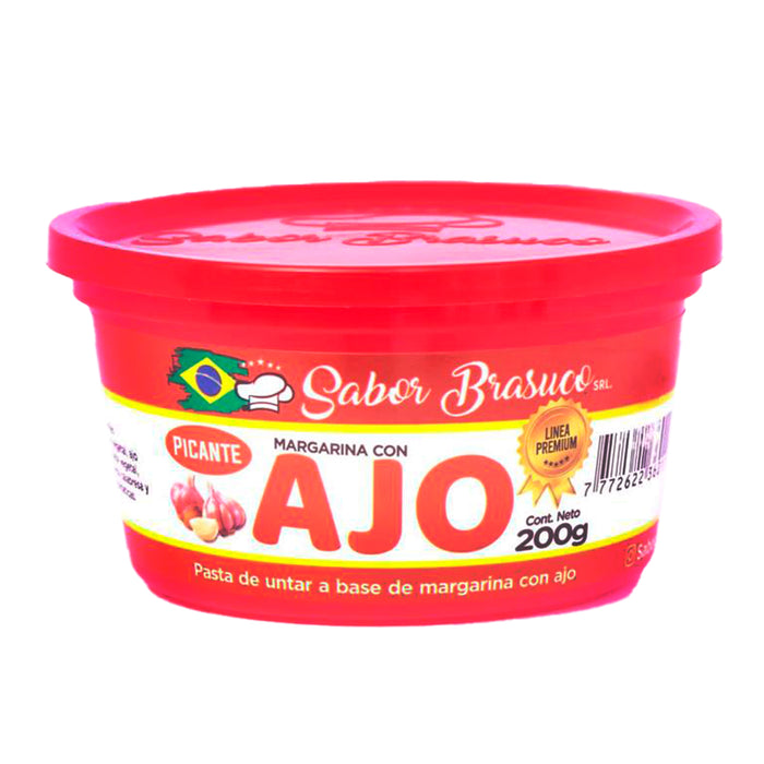 Sabor Brasuco Pasta Con Ajo Picante X 200G