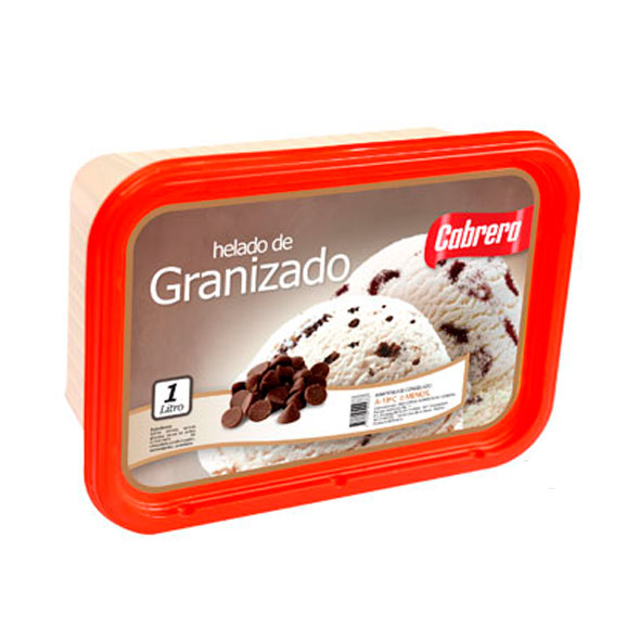 Cabrera Granizado Helado X 1 L