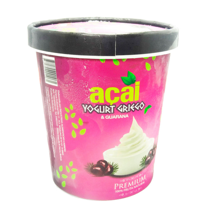 Cabrera Helado Sabor Acai Yogurt Griego Y Guaraná X 1 L