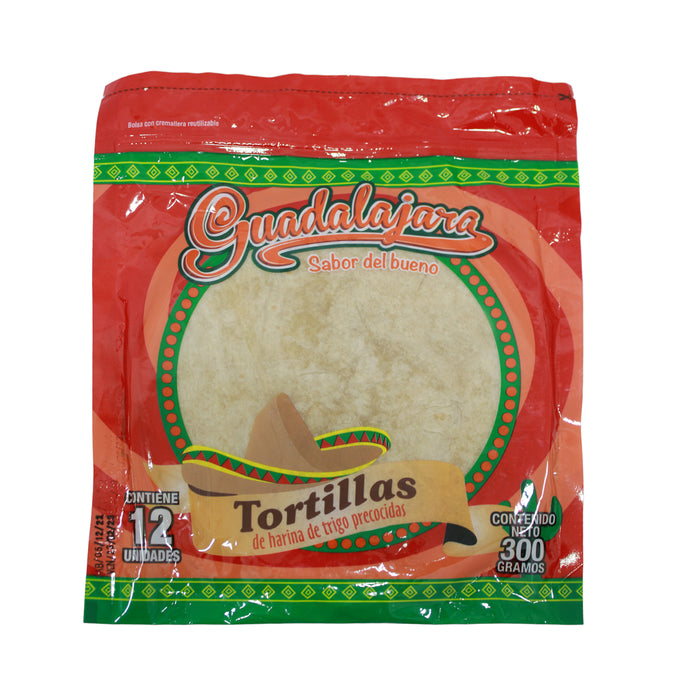 Guadalajara Tortillas De Harina De Trigo X 300G