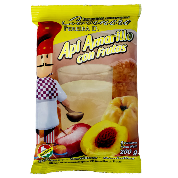 Cocinero Api Amarillo Con Frutas X 200G