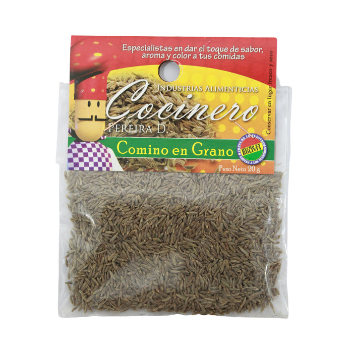 Cocinero Comino En Grano Bolsa X 30G